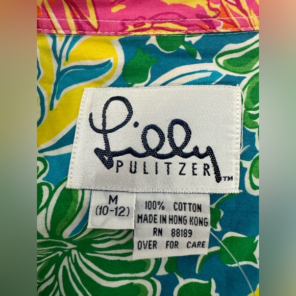 Lilly Pulitzer Button Up Top - Picture 9 of 9